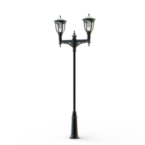 Solarna latarnia uliczna dwuramienna SLC-1100LL 2×12,5W LED - obrazek 4