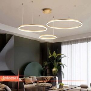 Lampa Wisząca Ring LED 2/3/4/5 Żyrandol Nowoczesny