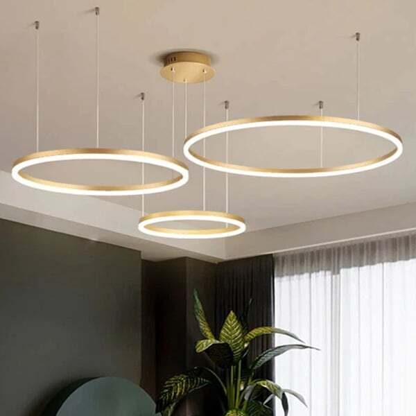 Lampa Wisząca Ring LED 2/3/4/5 Żyrandol Nowoczesny