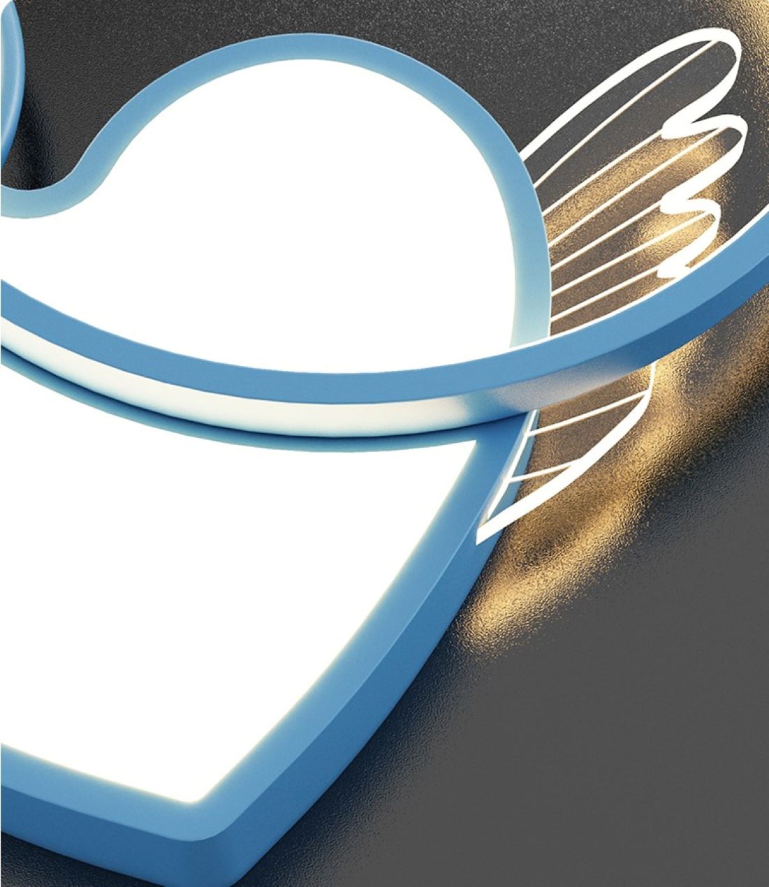 Lampa Sufitowa Serce Do Pokoju Dziecięcego LED - obrazek 8