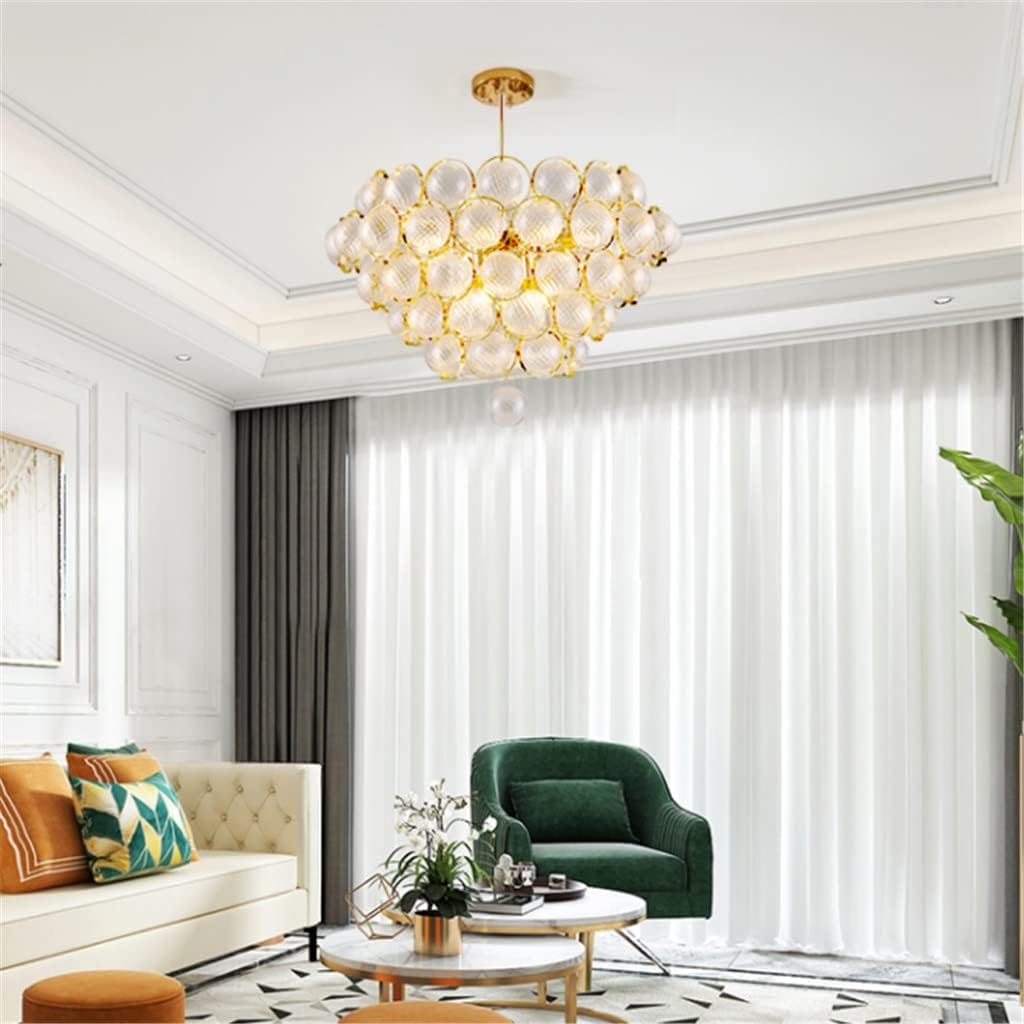 Elegancka Lampa Sufitowa Opera Żyrandol Złoty Glamour - obrazek 2