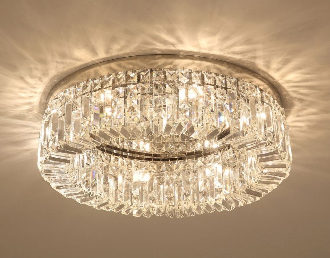 Lampa Sufitowa Palace Kryształowy Plafon Glamour - obrazek 3