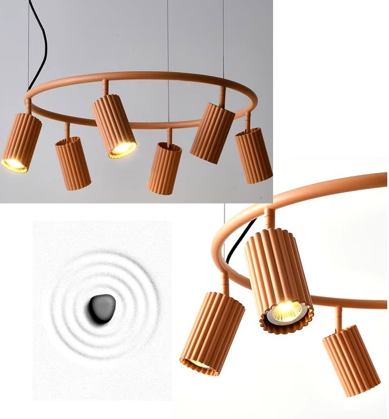 Nowoczesna Skandynawska Lampa Wisząca Donna Spot - obrazek 4