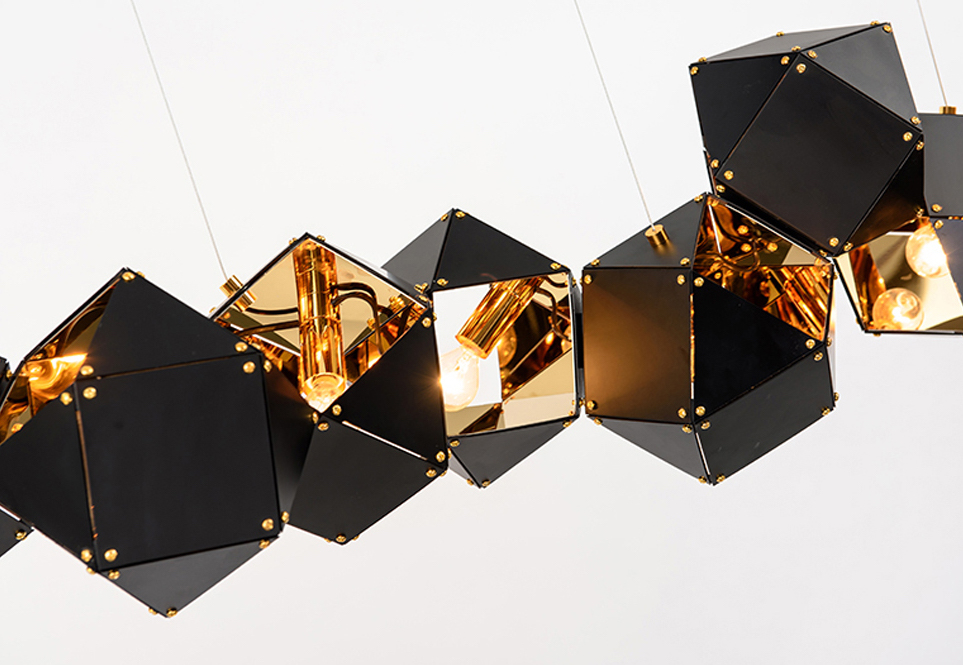 Nowoczesny Postmodernistyczny lampa wisząca nad stół LED - obrazek 10