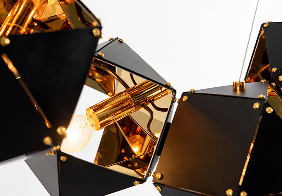 Nowoczesny Postmodernistyczny lampa wisząca nad stół LED - obrazek 9