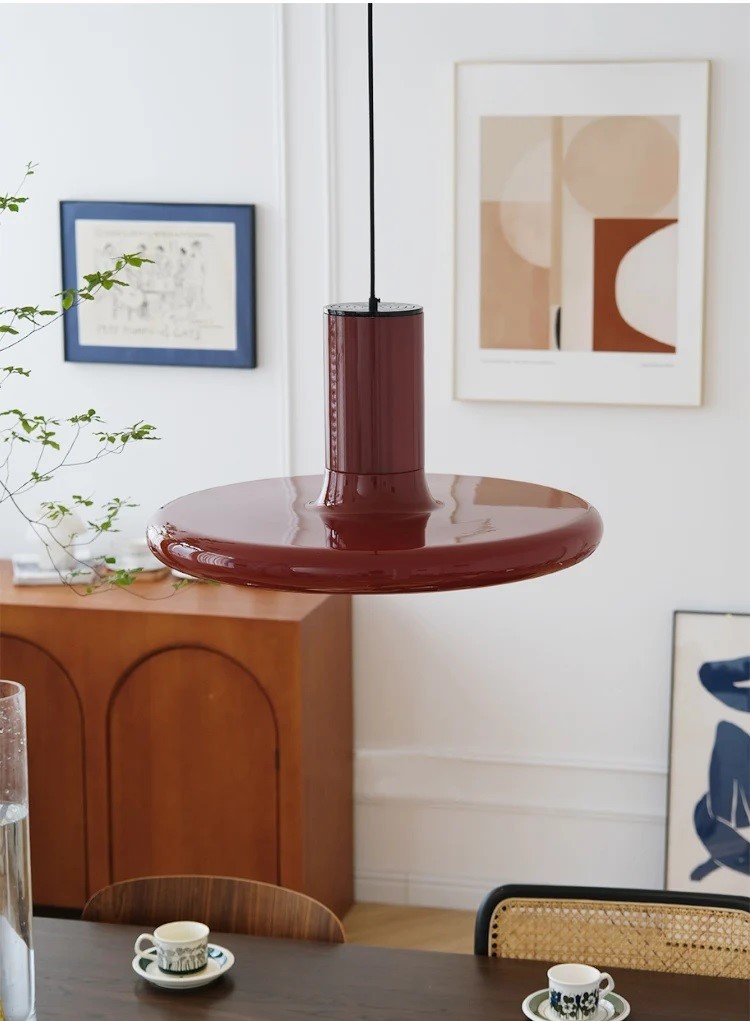 Nowoczesna Metalowa Lampa Wisząca Optima Retro - obrazek 6