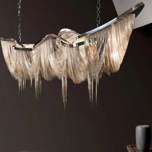 Luksusowa Lampa Wisząca Atlantis Łańcuch Glamour