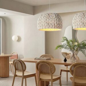 Japońska Lampa Wisząca Wabi-Sabi Woven