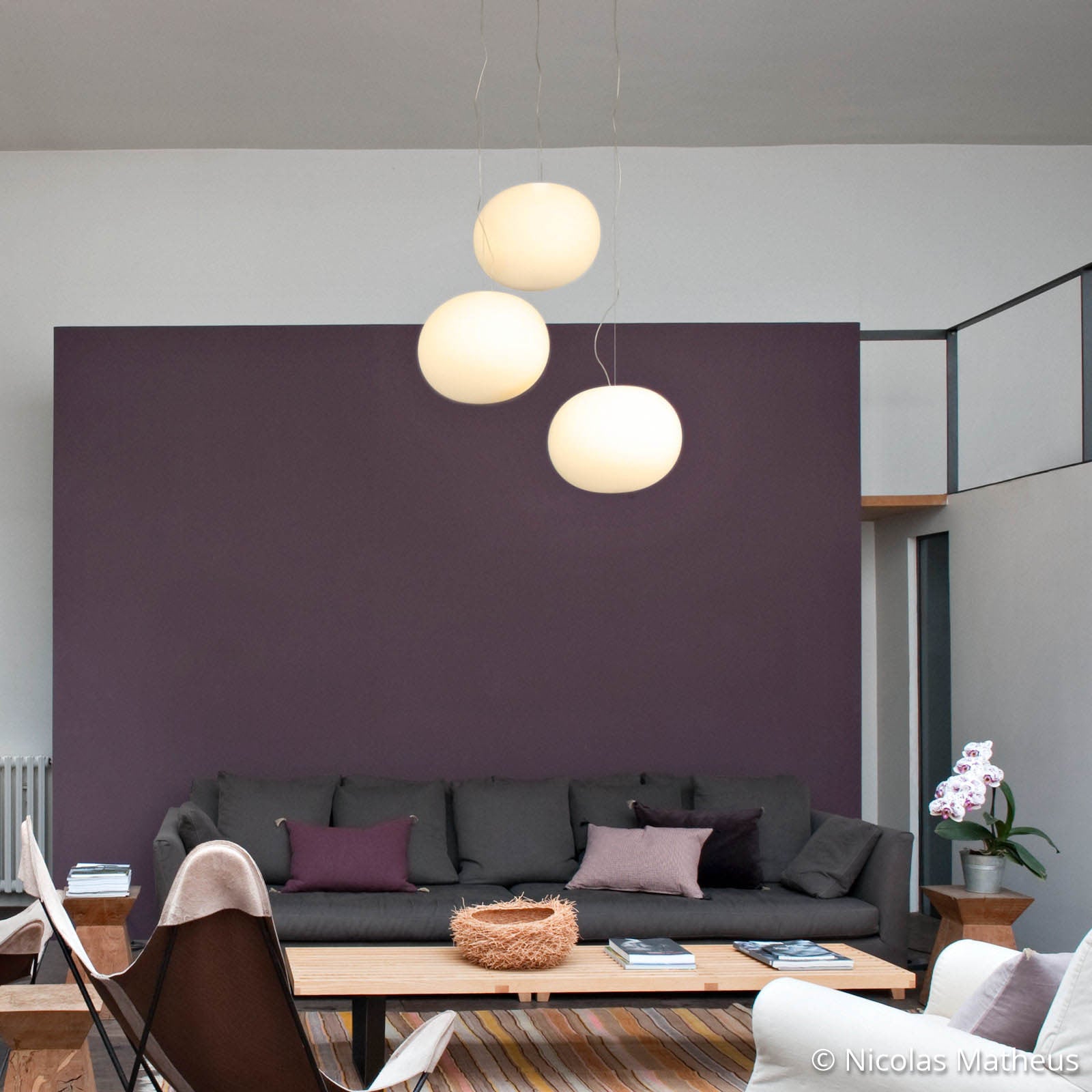 FLOS Glo-Ball kulista lampa wisząca 45 cm