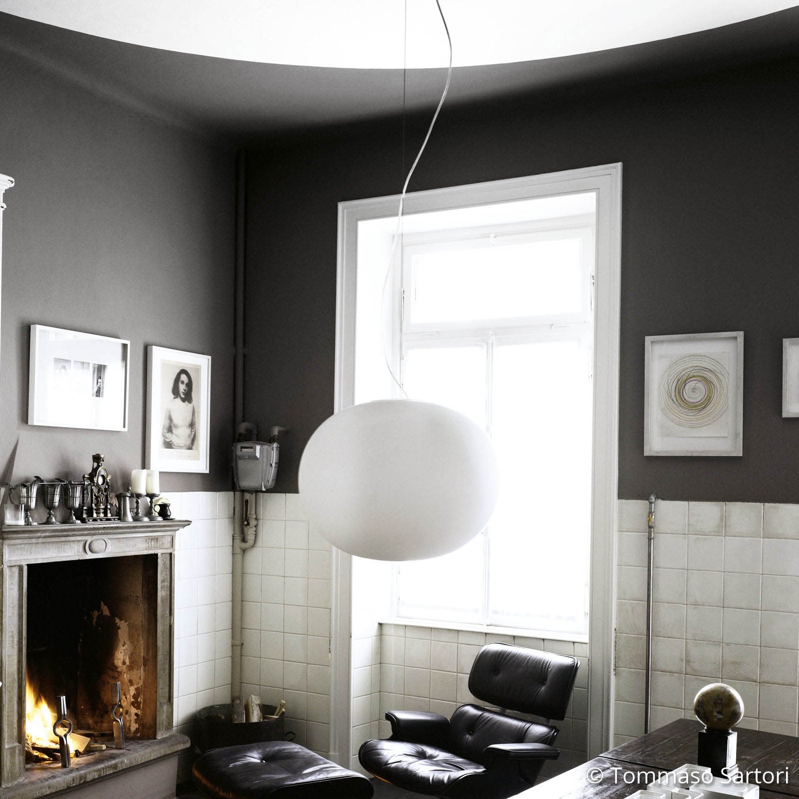 FLOS Glo-Ball kulista lampa wisząca 45 cm
