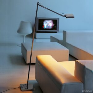 FLOS Kelvin LED - lampa stojąca antracytowa
