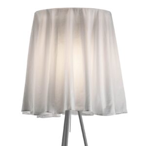 FLOS Rosy Angelis Lampa stojąca srebrna rama