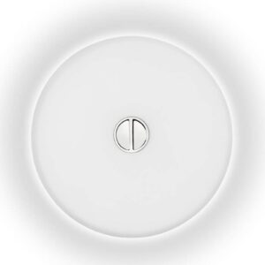 Lampa sufitowa FLOS Mini Button wykonana ze szkła