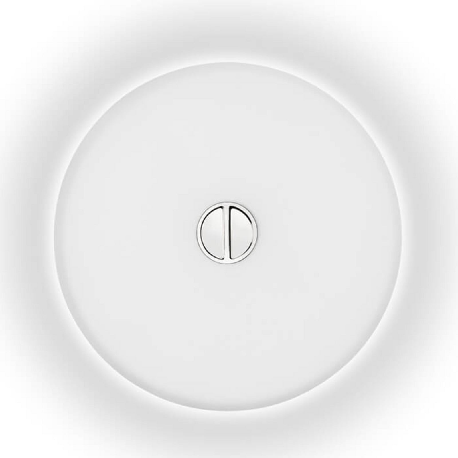 Lampa sufitowa FLOS Mini Button wykonana ze szkła