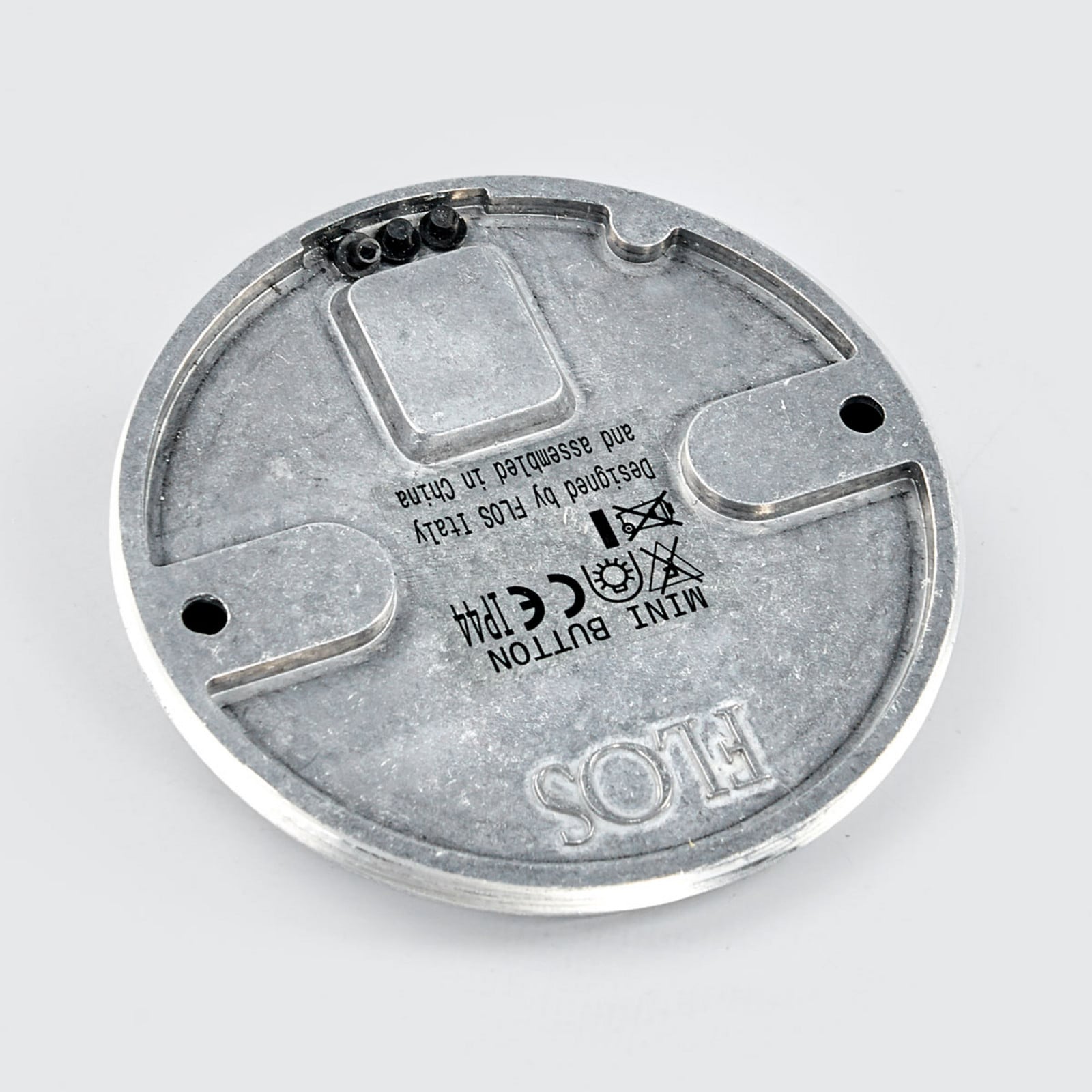 Lampa sufitowa FLOS Mini Button wykonana ze szkła