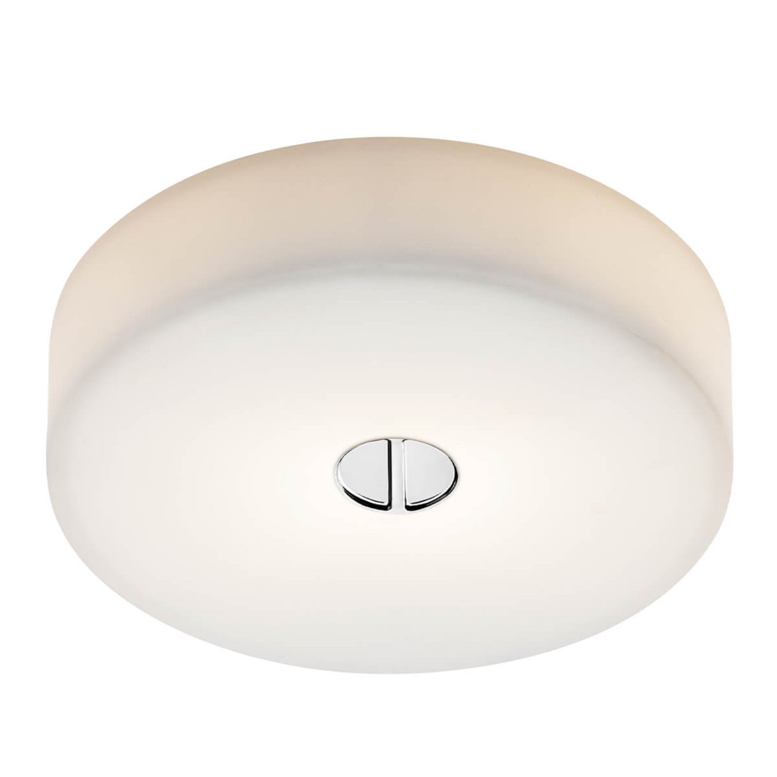 Lampa sufitowa FLOS Mini Button wykonana ze szkła