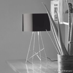 Lampa stołowa FLOS Ray T czarny klosz