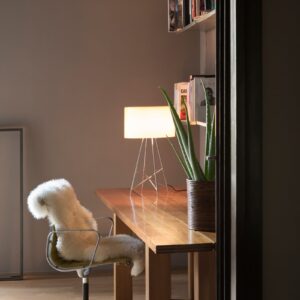 Lampa stołowa FLOS Ray T biały klosz