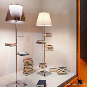 FLOS Bibliotheque Nationale lampa podłogowa tkanina PVC