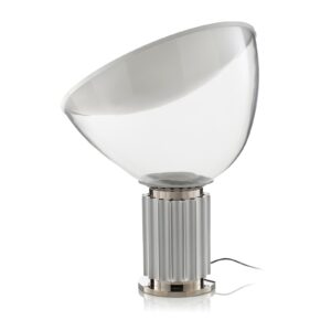 FLOS Taccia small lampa stołowa LED aluminium