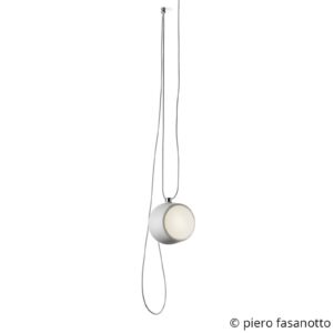 FLOS Aim Mała lampa wisząca LED biała