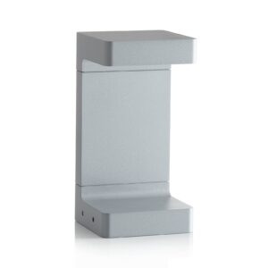 FLOS Casting C 100 lampa cokołowa 20 cm szara