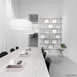 FLOS Smithfield S żyrandol LED biały
