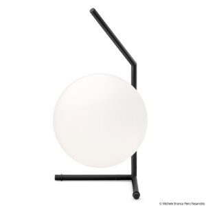 FLOS IC T1 Low designerska lampa stołowa czarna
