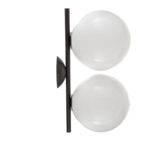 FLOS IC C/W1 Podwójny kinkiet czysty Ø 20 cm