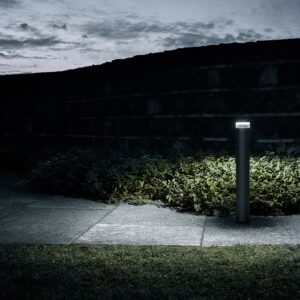 FLOS Pointbreak Bollard 2 2700 K antracyt 60cm