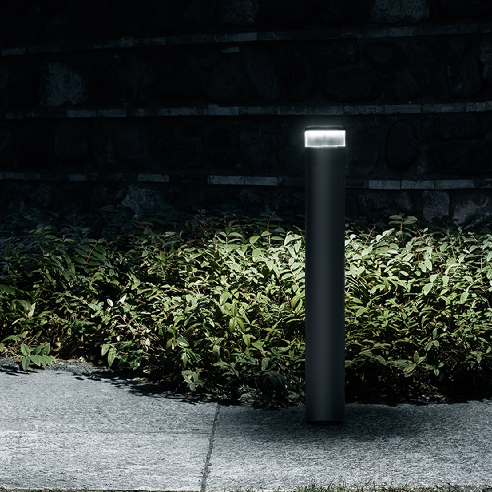 FLOS Pointbreak Bollard 2 2700 K antracyt 60cm