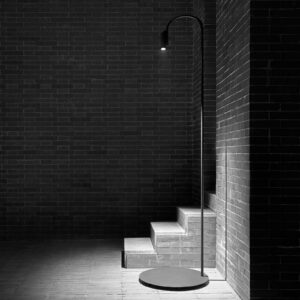 FLOS Caule Floor 4 lampa stojąca zewnętrzna czarna
