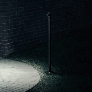 FLOS Walkstick 2 słupek ogrodowy 2700 K czarny