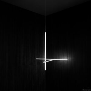 FLOS Coordinates C1 lampa sufitowa LED argent moon