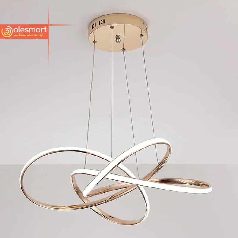 Szalona lampa wisząca żyrandol 60W LED Nowoczesny - obrazek 4