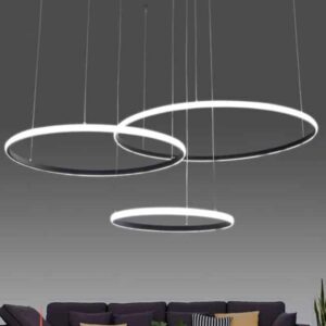 Nowoczesna Lampa Wisząca RING Żyrandol LED