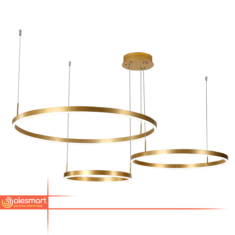 Lampa Wisząca Ring LED 2/3/4/5 Żyrandol Nowoczesny - obrazek 7