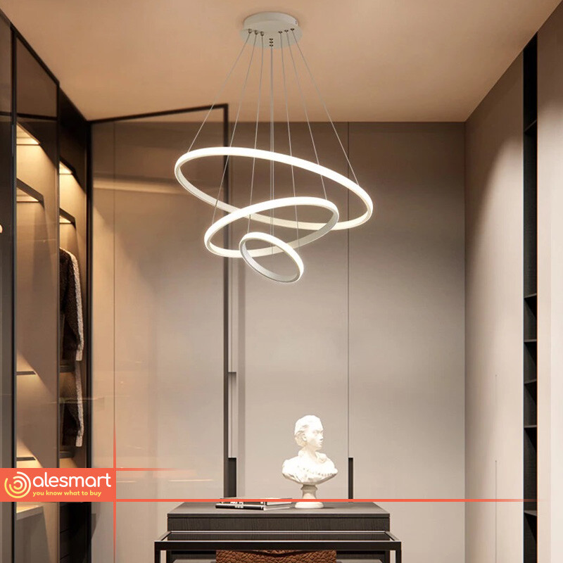 Żyrandol RING LED 2/3/4/5 Zewnętrzne światło nowoczesne - obrazek 6