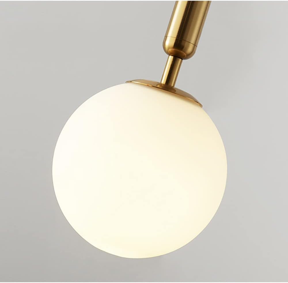 Nowoczesna Lampa Wisząca Aurelia Kula Świetlna Złota - obrazek 4