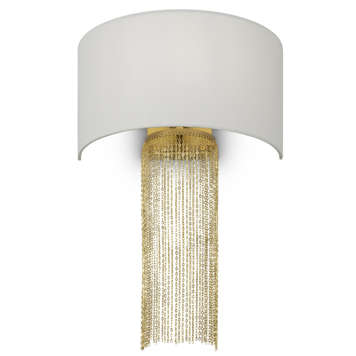 Klasyczna Lampa Ścienna Chain Kinkiet Glamour Złoty - obrazek 3