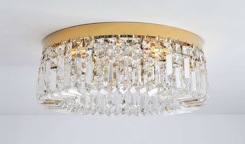 Lampa Sufitowa Palace Kryształowy Plafon Glamour - obrazek 6