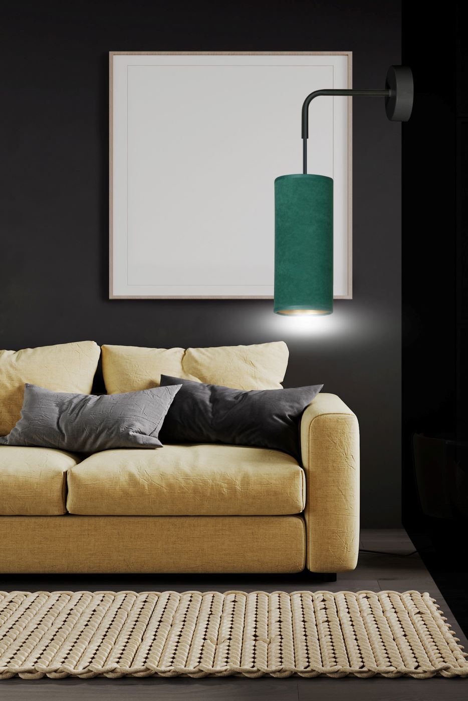 Klasyczna Lampa Ścienna Bente Kinkiet