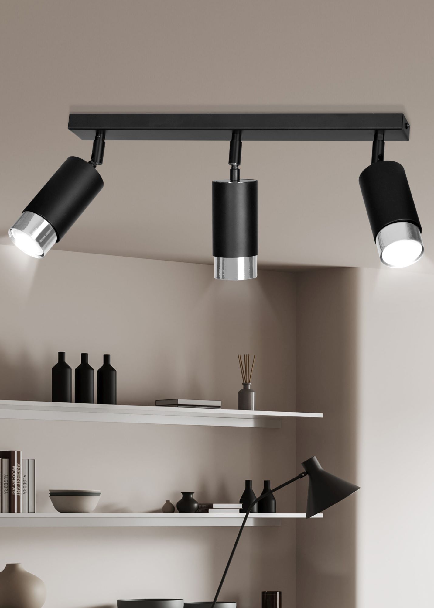 Nowoczesna Lampa Sufitowa Listwa Hiro Spot Plafon Loft