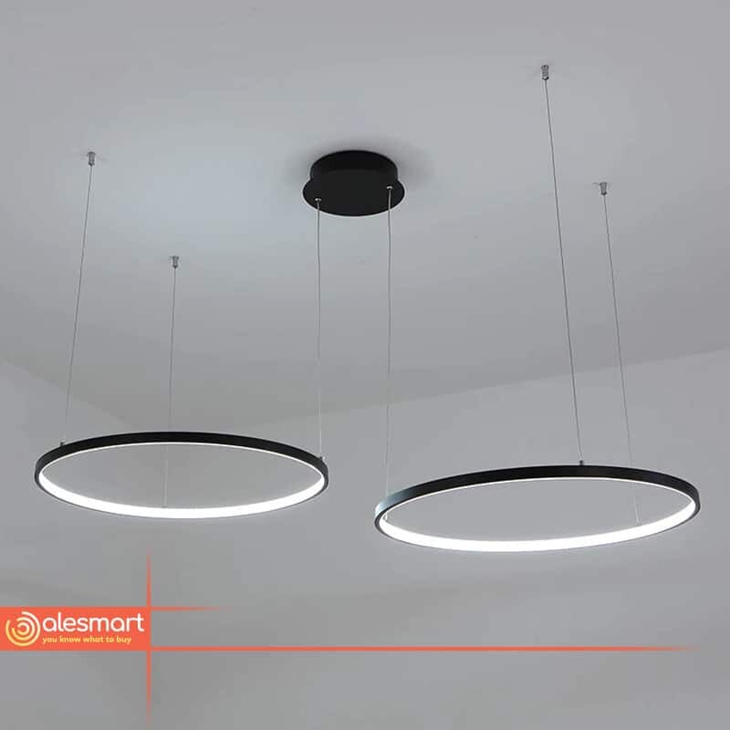 Żyrandol lampa wisząca Ring LED Elegancki - obrazek 5