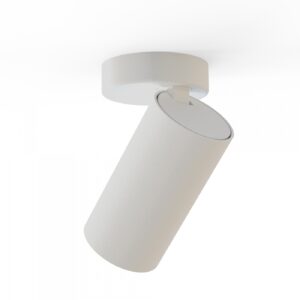 Lampa sufitowa pojedyncza, biały reflektor GU10, MONO I – zdjęcie 2