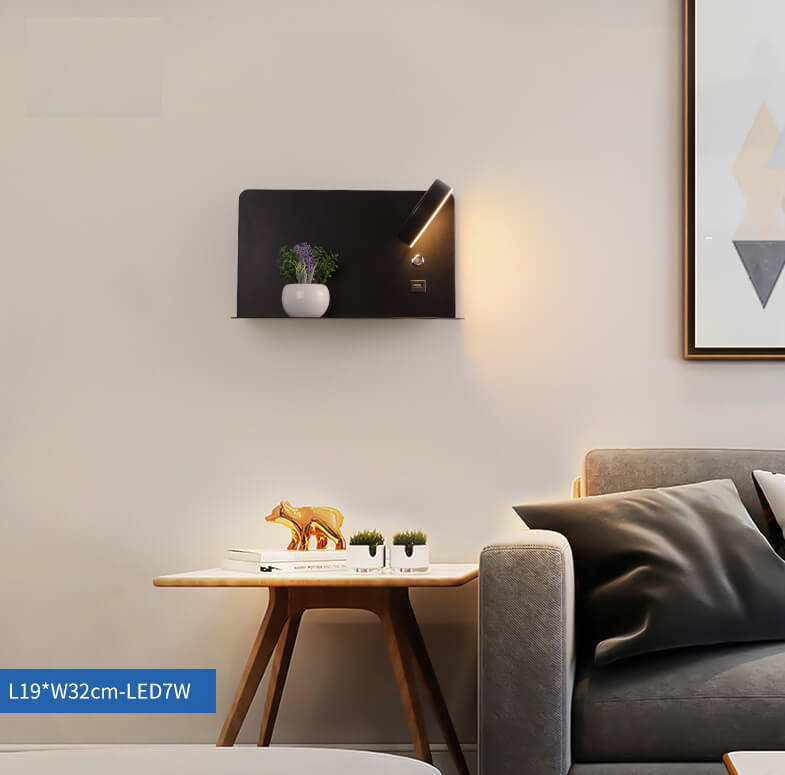 Kinkiety LED z przełącznikiem i interfejsem USB - obrazek 6