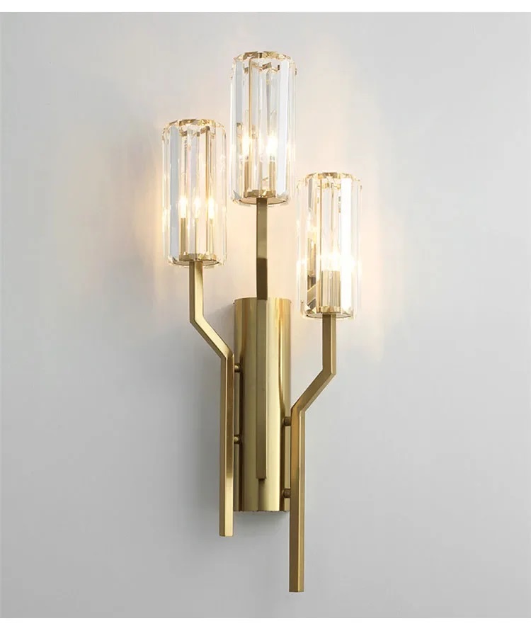 Nowoczesna Kryształowa Lampa Ścienna Gala Kinkiet Glamour - obrazek 5