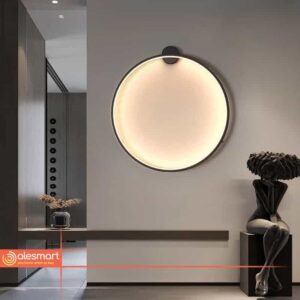 Nowoczesna Lampa Ścienna Ring LED Kinkiet