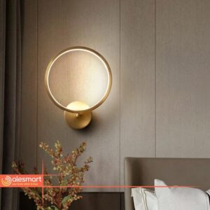 Nowoczesna Lampa ścienna RING Kinkiet LED