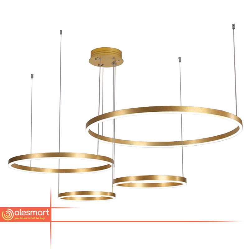 Lampa Wisząca Ring LED 2/3/4/5 Żyrandol Nowoczesny - obrazek 8